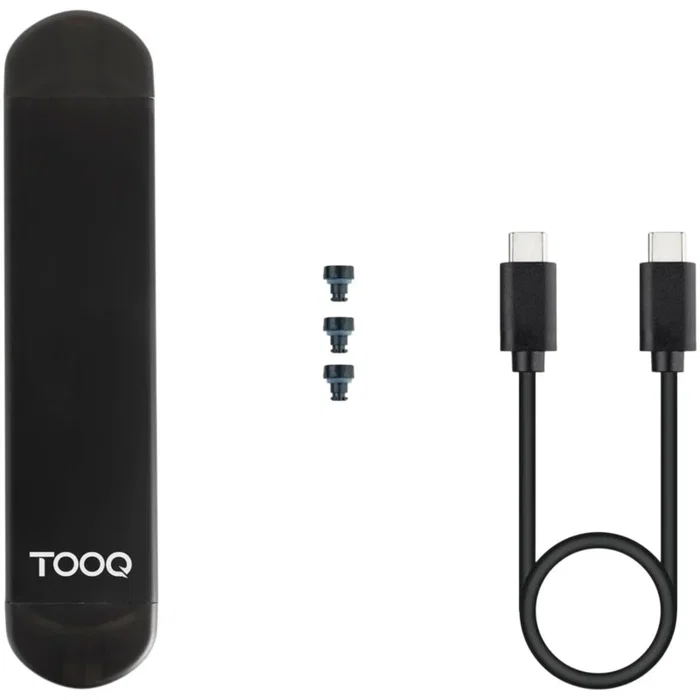 Tooq TQE-2240B Caja Externa para SSD M.2 NVMe/NGFF USB-C y USB-A